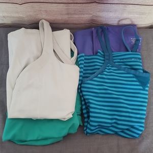 Small Lot of womens active tops